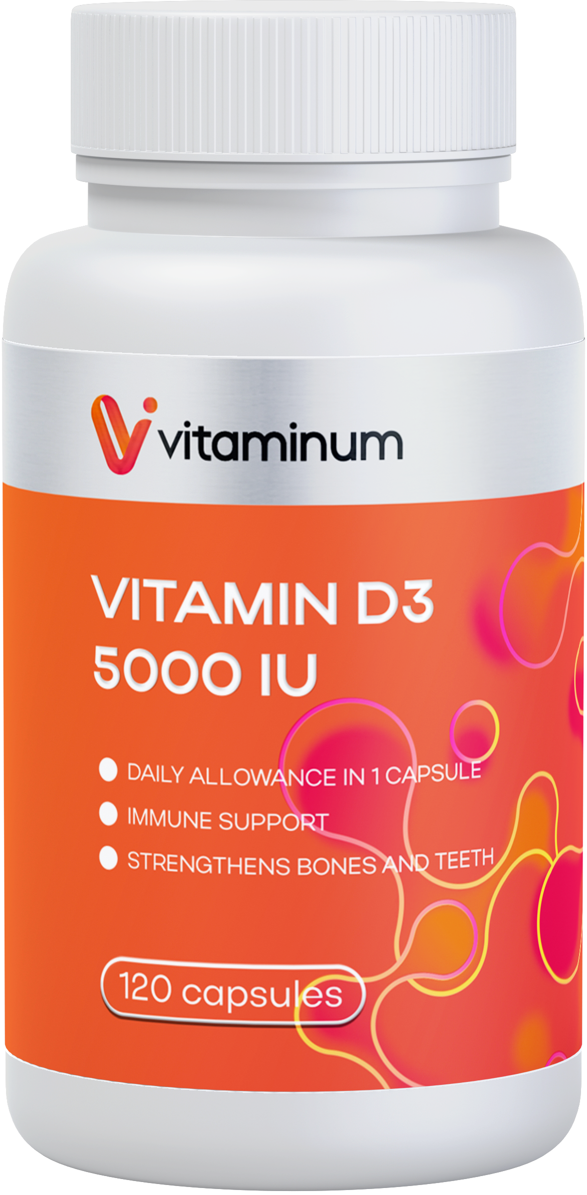  Vitaminum ВИТАМИН Д3 (5000 МЕ) 120 капсул 260 мг  в Шадринске